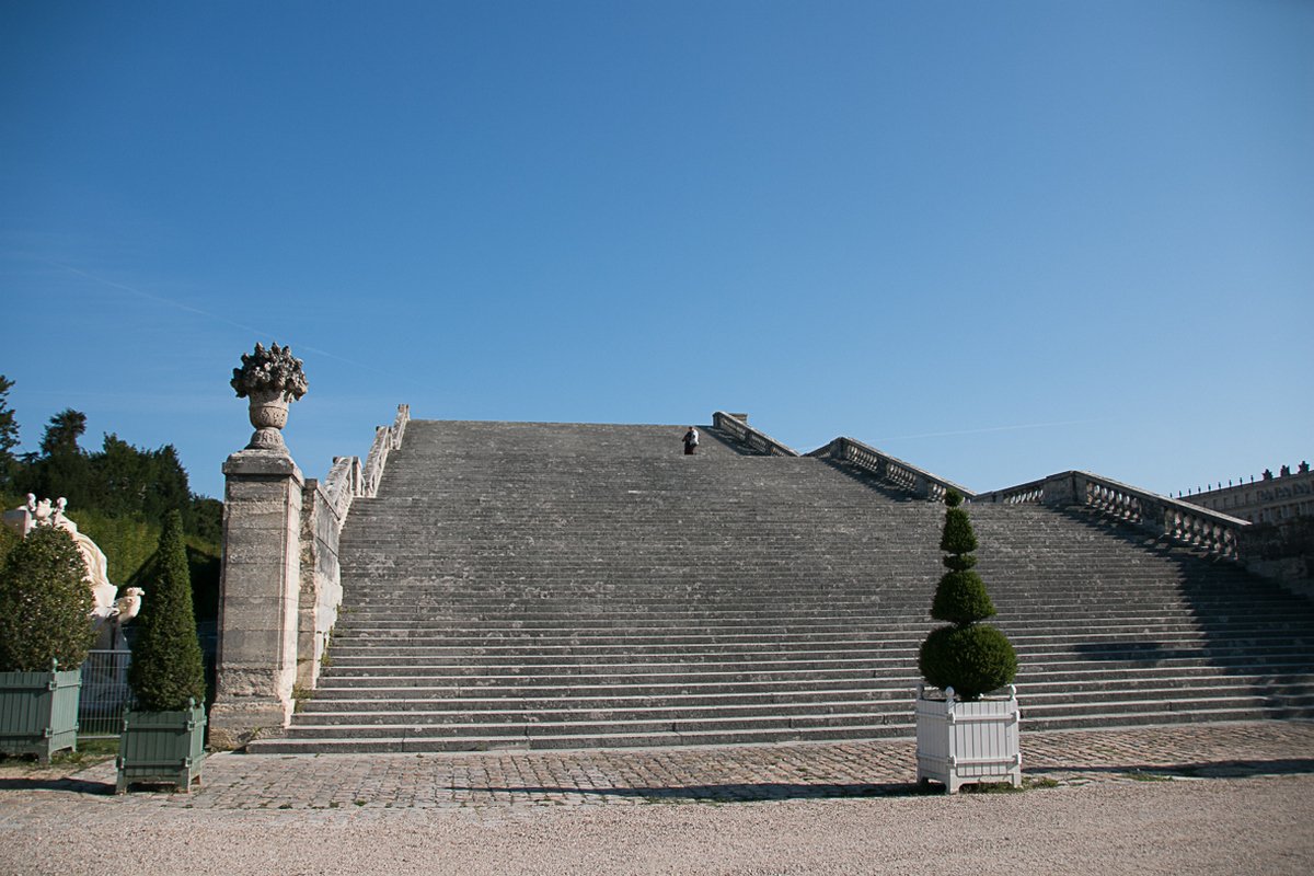 escalinata Versalles